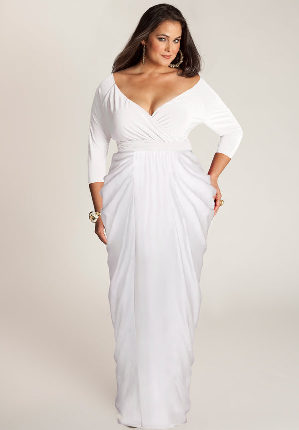 Plus size made to measure wedding dress gown