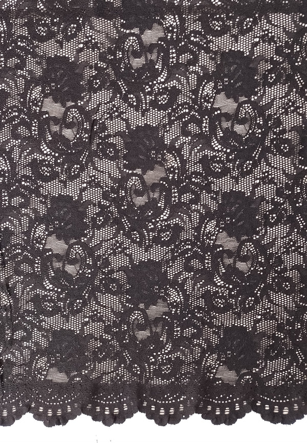 Justine Black Lace Dress