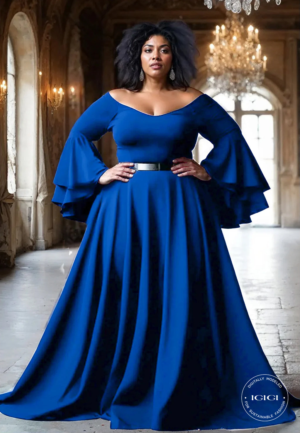 royal blue formal plus size dresses Idia Evening Gown In Blazer Bust Size:34 TAKE3024 See plus 1954. Sabrina. Audrey Hepburn.