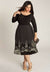 Braylee Plus Size Dress In Black (Made To Order)