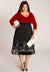 Braylee Plus Size Dress In Red (Made To Order)